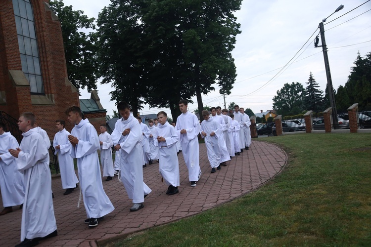 Błogosławieństwo lektorów w Chorzelowie