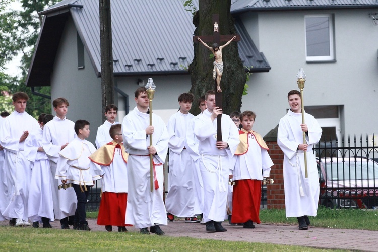 Błogosławieństwo lektorów w Chorzelowie