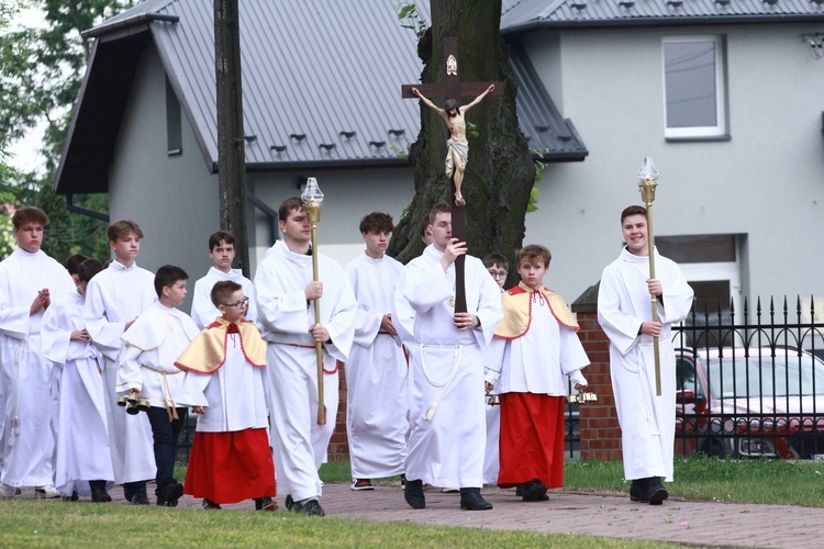 Błogosławieństwo lektorów w Chorzelowie