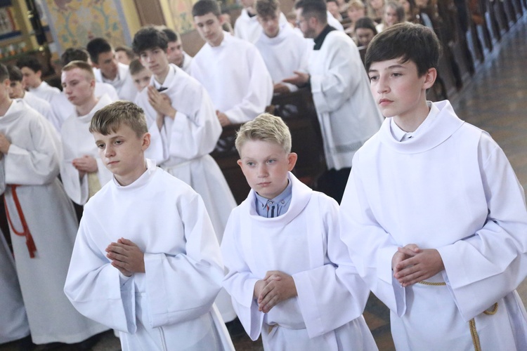 Błogosławieństwo lektorów w Chorzelowie