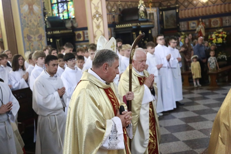 Błogosławieństwo lektorów w Chorzelowie