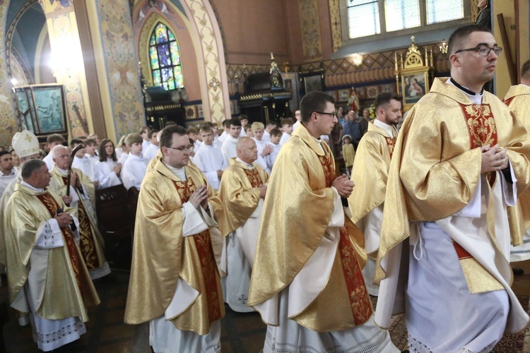 Błogosławieństwo lektorów w Chorzelowie