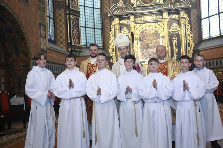 Błogosławieństwo lektorów w Chorzelowie