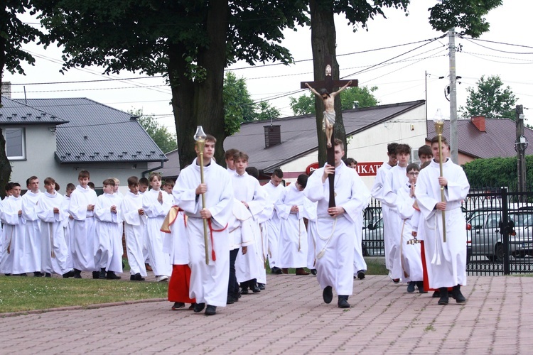 Błogosławieństwo lektorów w Chorzelowie