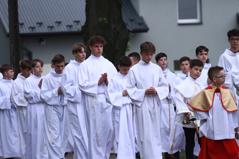 Błogosławieństwo lektorów w Chorzelowie