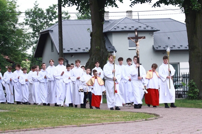 Błogosławieństwo lektorów w Chorzelowie