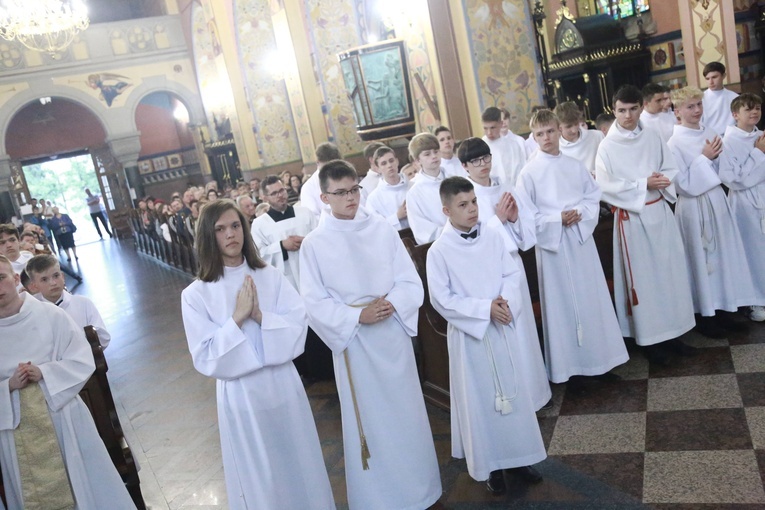 Błogosławieństwo lektorów w Chorzelowie