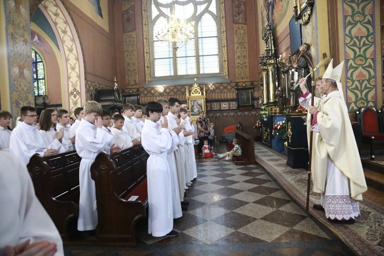 Błogosławieństwo lektorów w Chorzelowie