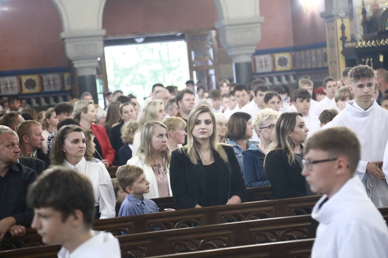 Błogosławieństwo lektorów w Chorzelowie