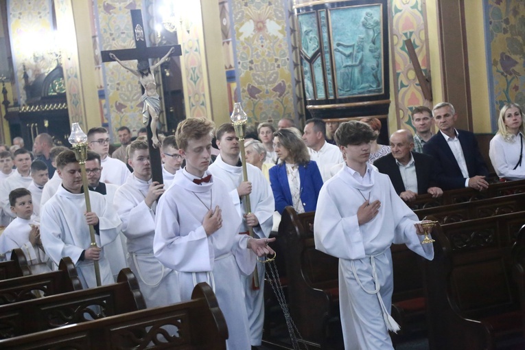 Błogosławieństwo lektorów w Chorzelowie