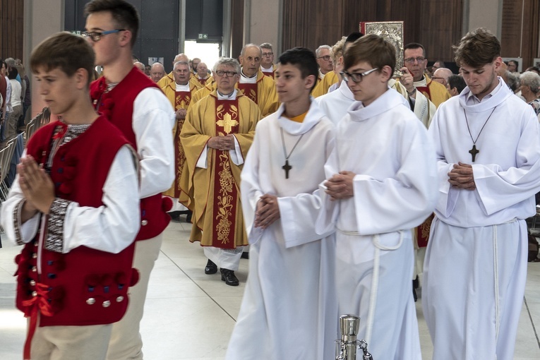 Relikwie św. Józefa Bilczewskiego w Świątyni Opatrzności Bożej