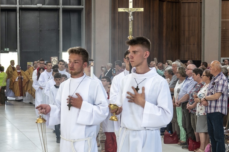 Relikwie św. Józefa Bilczewskiego w Świątyni Opatrzności Bożej