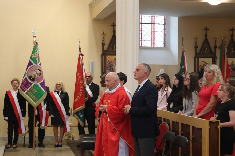 Poświęcenie ołtarza w kościele św. Barbary