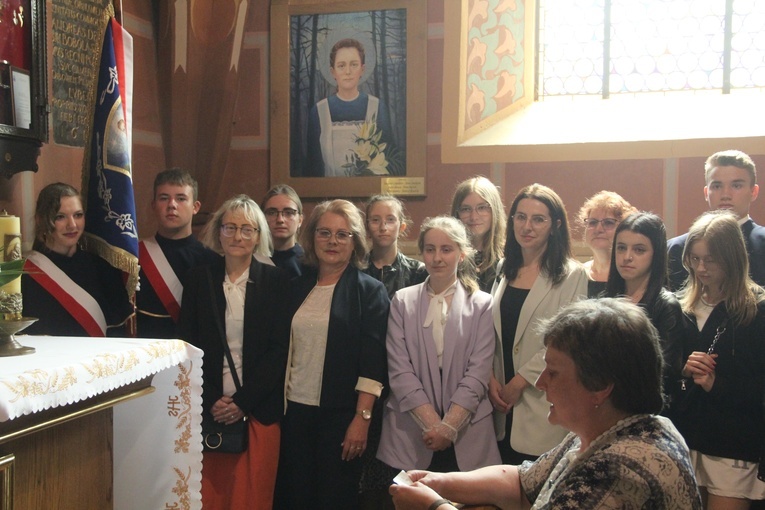 Pilzno. Poświęcenie obrazu bł. Karoliny