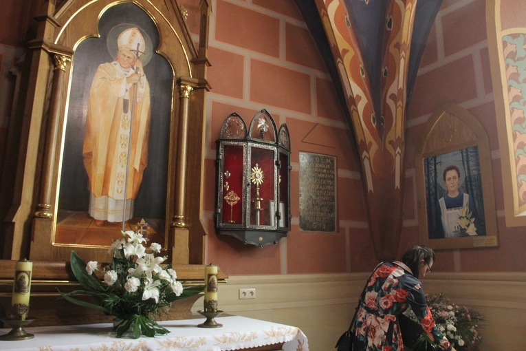 Pilzno. Poświęcenie obrazu bł. Karoliny