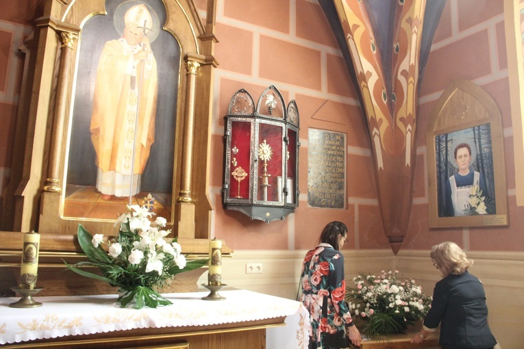 Pilzno. Poświęcenie obrazu bł. Karoliny