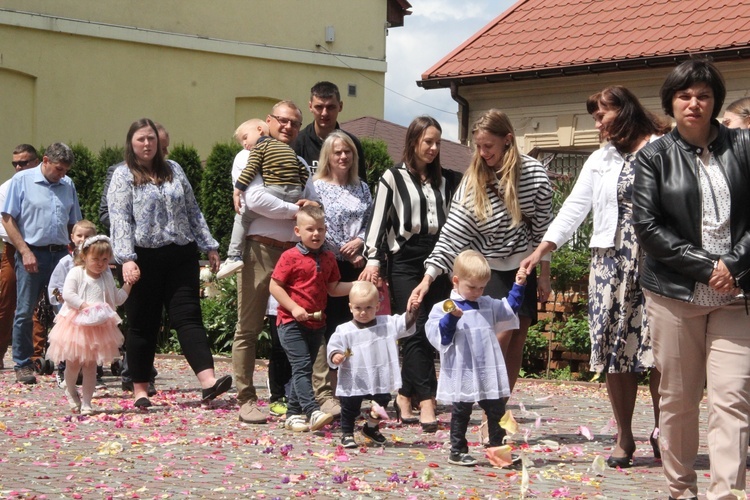 Pilzno. Poświęcenie obrazu bł. Karoliny