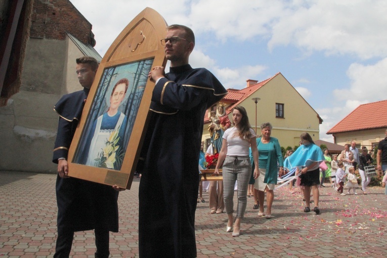 Pilzno. Poświęcenie obrazu bł. Karoliny