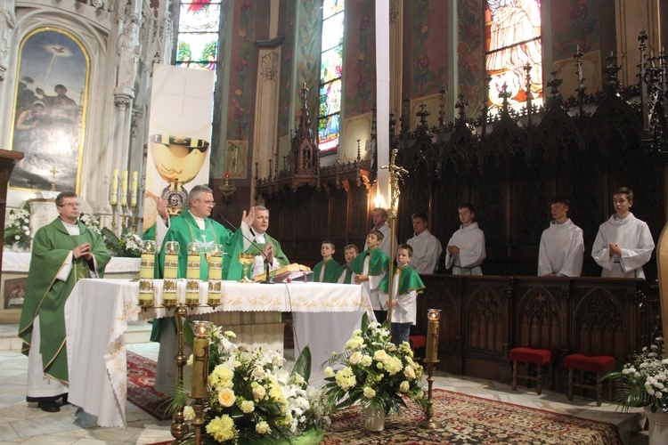 Pilzno. Poświęcenie obrazu bł. Karoliny