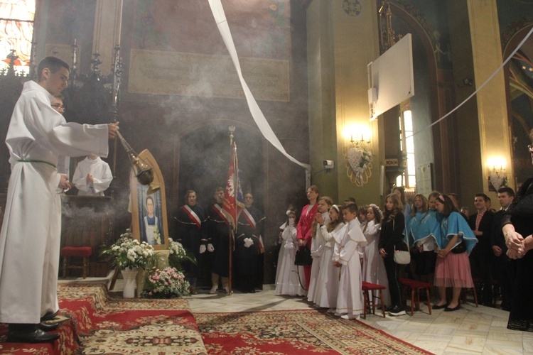 Pilzno. Poświęcenie obrazu bł. Karoliny