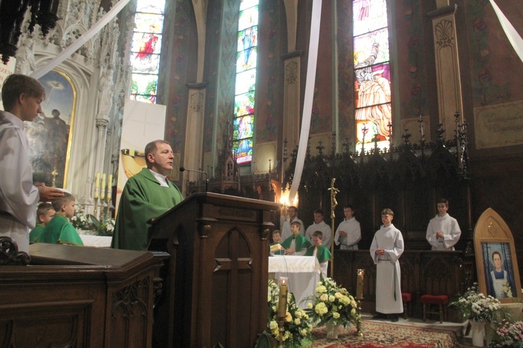 Pilzno. Poświęcenie obrazu bł. Karoliny