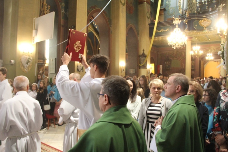 Pilzno. Poświęcenie obrazu bł. Karoliny