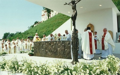 Msza św. na Błoniach Sandomierskich.