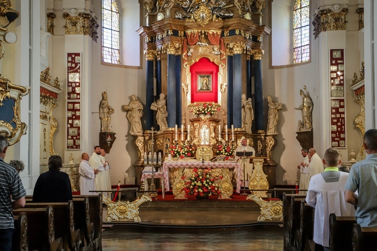 Pielgrzymka sołtysów do Rokitna