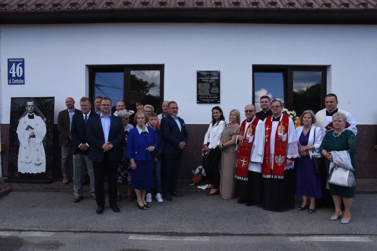 Na uroczystość przyjechała również rodzina ks. Czosnka.