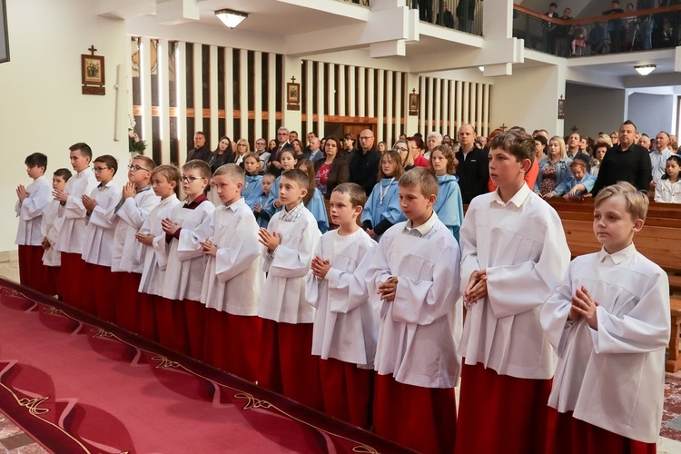 Nowi ministranci w Limanowej-Sowlinach