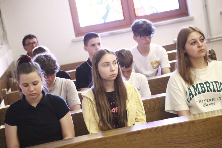 Rekolekcje młodych z Trzciany k. Bochni