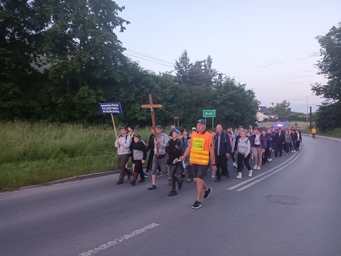 Janów Lubelski. Piesza pielgrzymka na odpust św. Antoniego