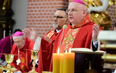 Lidzbark Warmiński. Eucharystia KEP w lidzbarskiej kolegiacie