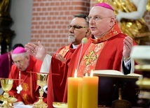 Lidzbark Warmiński. Eucharystia KEP w lidzbarskiej kolegiacie