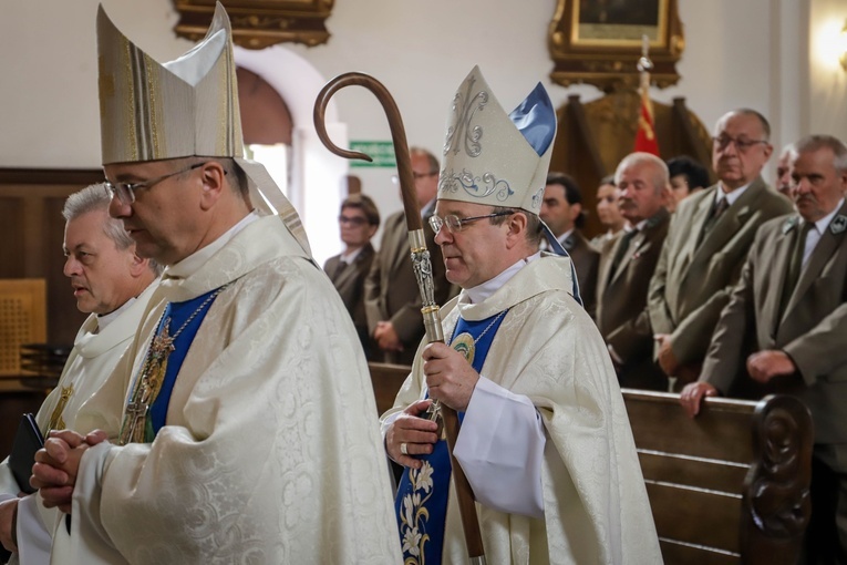 Pielgrzymka leśników do Rokitna