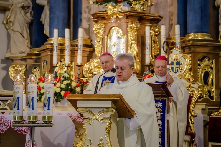 Pielgrzymka leśników do Rokitna