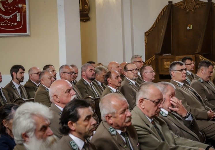 Pielgrzymka leśników do Rokitna