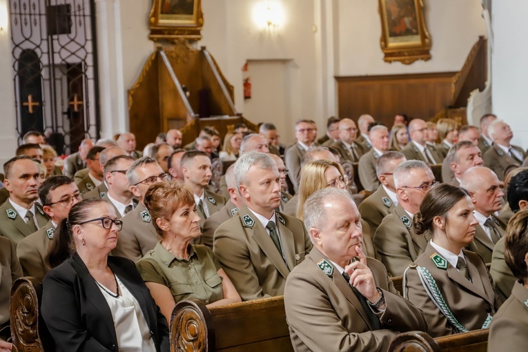 Pielgrzymka leśników do Rokitna