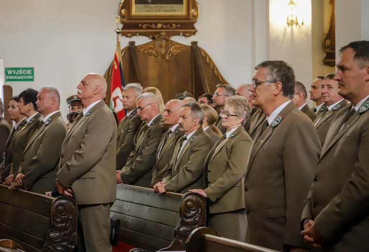 Pielgrzymka leśników do Rokitna