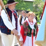 Poświęcenie sztandaru oddziału Związku Podhalan w Radziechowach