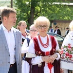 Poświęcenie sztandaru oddziału Związku Podhalan w Radziechowach