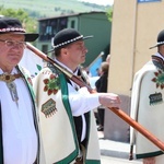 Poświęcenie sztandaru oddziału Związku Podhalan w Radziechowach