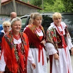 Poświęcenie sztandaru oddziału Związku Podhalan w Radziechowach