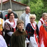 Poświęcenie sztandaru oddziału Związku Podhalan w Radziechowach