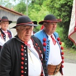 Poświęcenie sztandaru oddziału Związku Podhalan w Radziechowach