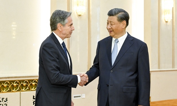 Chiny: Xi i Blinken zgodzili się co do potrzeby stabilizacji relacji między Pekinem i Waszyngtonem