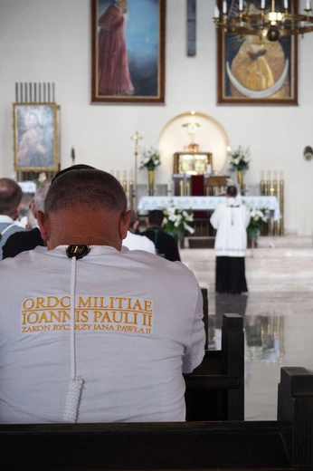 Modlin. Dzień Skupienia Rycerzy Jana Pawła II