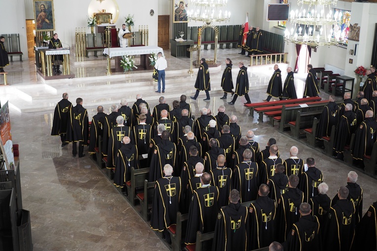 Modlin. Dzień Skupienia Rycerzy Jana Pawła II