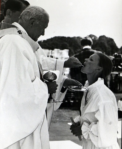 Jan Paweł II we Wrocławiu w 1983 roku - zdjęcia archiwalne