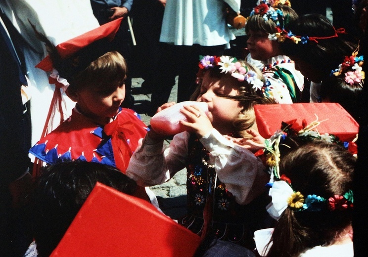 Jan Paweł II we Wrocławiu w 1983 roku - zdjęcia archiwalne